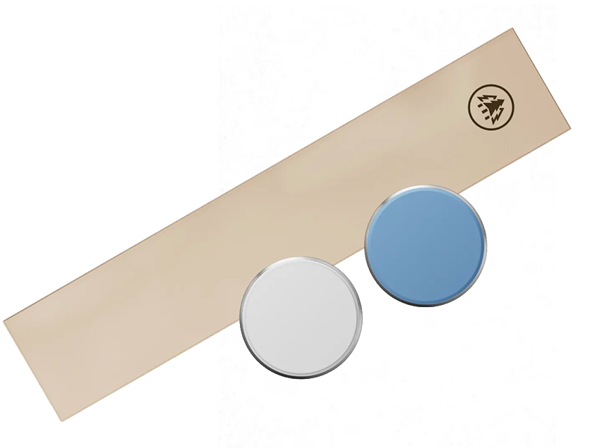 HORL®3 Premium Set Schleifsteine Fein und Extrafein inkl. Lederabzieher