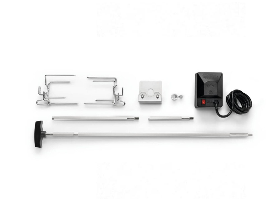 Drehspießset aus Edelstahl für Rogue® Serie