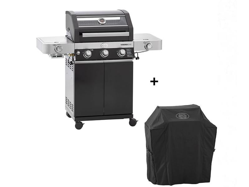 Videro G3-S Vario+ schwarz inkl. Abdeckhaube