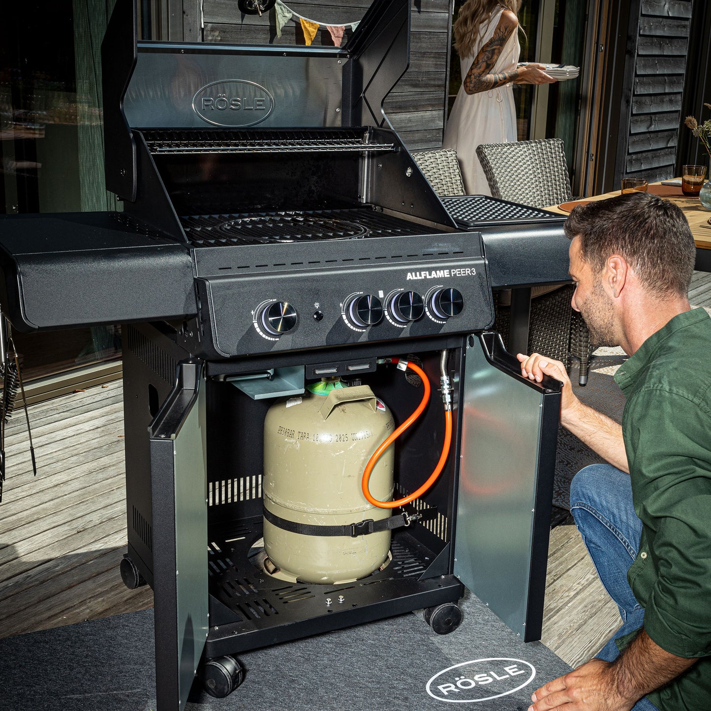 Rösle ALLFLAME Peer 3 Gasgrill