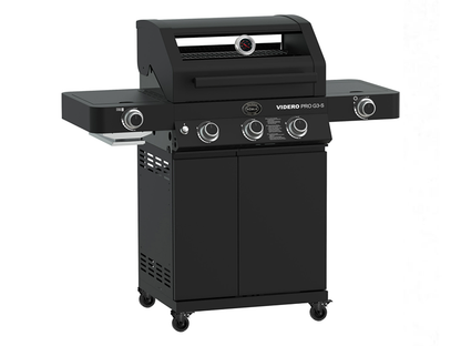 Rösle VIDERO PRO G3-S VARIO+ / All Black / PRO-Series / Gasgrill