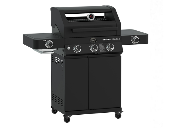 Rösle VIDERO PRO G3-S VARIO+ / All Black / PRO-Series / Gasgrill