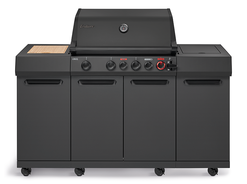 Enders Uniq 4 IK Kitchen Cruster Shadow Gasgrill