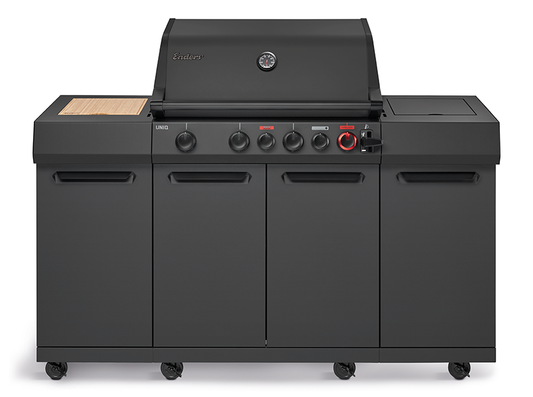 Enders Uniq 4 IK Kitchen Cruster Shadow Gasgrill