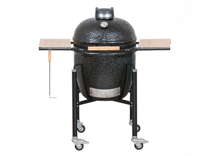Monolith Basic Black Keramikgrill - mit Gestell