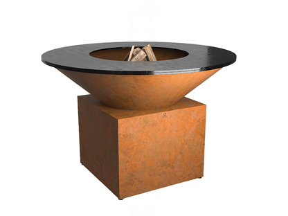 Ofyr XL Corten Feuerplatte