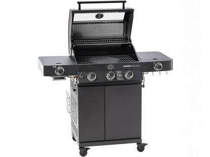 Rösle VIDERO PRO G3-S VARIO+ / All Black / PRO-Series / Gasgrill