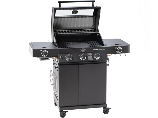 Rösle VIDERO PRO G3-S VARIO+ / All Black / PRO-Series / Gasgrill