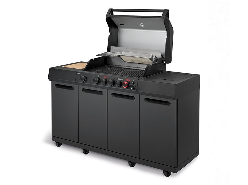 Enders Uniq 4 IK Kitchen Cruster Shadow Gasgrill