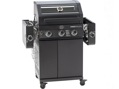 Rösle VIDERO PRO G3-S VARIO+ / All Black / PRO-Series / Gasgrill