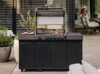 Enders Uniq 4 IK Kitchen Cruster Shadow Gasgrill