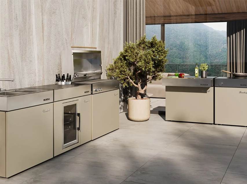 Flammkraft Block D Gasgrill