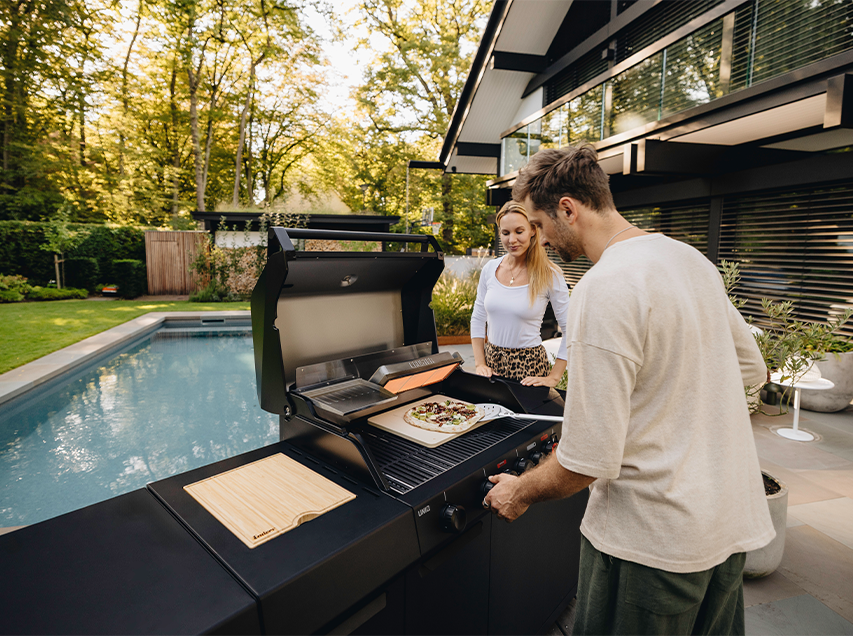 Enders Uniq 4 IK Kitchen Cruster Shadow Gasgrill
