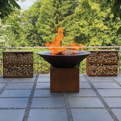 Ofyr XL Corten Feuerplatte