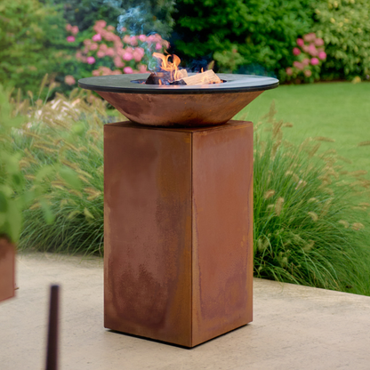 Ofyr 75 Corten Feuerplatte
