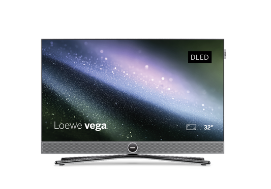 Loewe vega 32 alu brushed + black, 32" Direct-LED 4K Smart TV