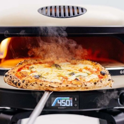 Gozney Arc Creme 14" Pizzaofen mit digitaler Temperaturanzeige