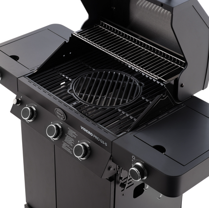 Rösle VIDERO PRO G3-S VARIO+ / All Black / PRO-Series / Gasgrill