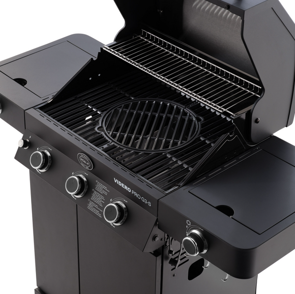 Rösle VIDERO PRO G3-S VARIO+ / All Black / PRO-Series / Gasgrill
