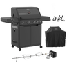 Rösle ALLFLAME HERO 4 - Gasgrill Starter-BUNDLE