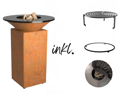 Ofyr 75 Corten Feuerplatte / Starter Bundle