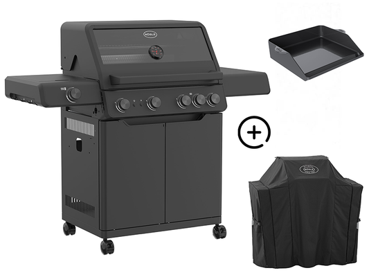 Rösle ALLFLAME Hero 4 Gasgrill / Rundum-Sorglos-Paket