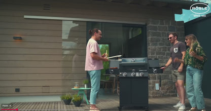 Rösle VIDERO PRO G3-S VARIO+ / All Black / PRO-Series / Gasgrill