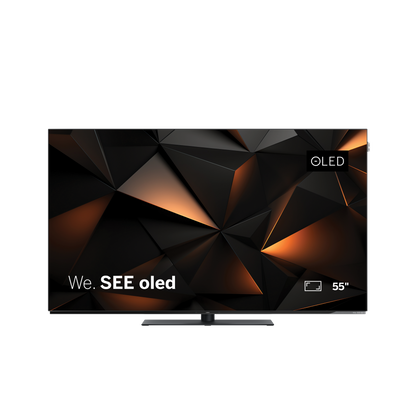 Loewe We. SEE 55 oled dc coal black, 55" OLED 4K Smart TV mit 120 Hz