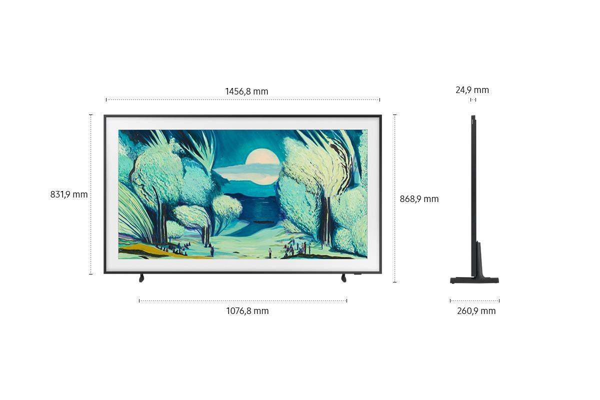 Samsung GQ65LS03FAUXZG, 65" QLED 4K Smart TV mit 100 Hz und Art Mode