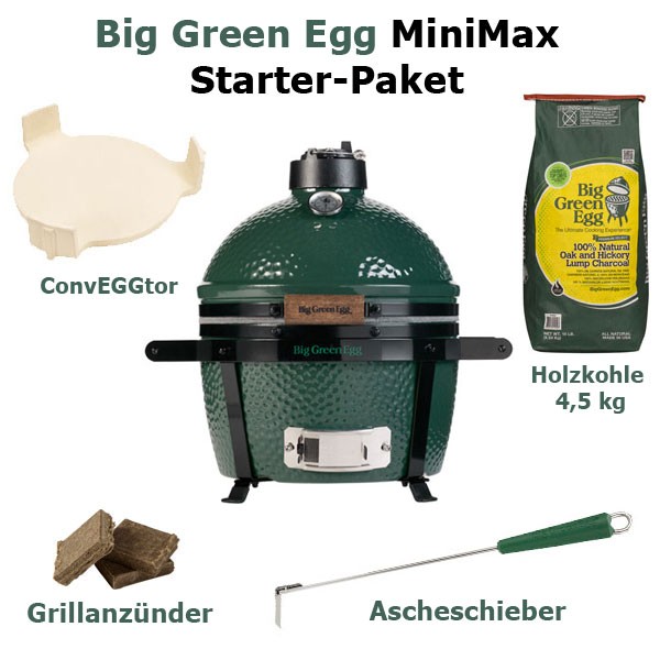 Big Green Egg MiniMax Starter-Paket