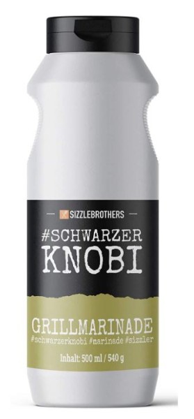 #SchwarzerKnobi – Grillmarinade | 500ml